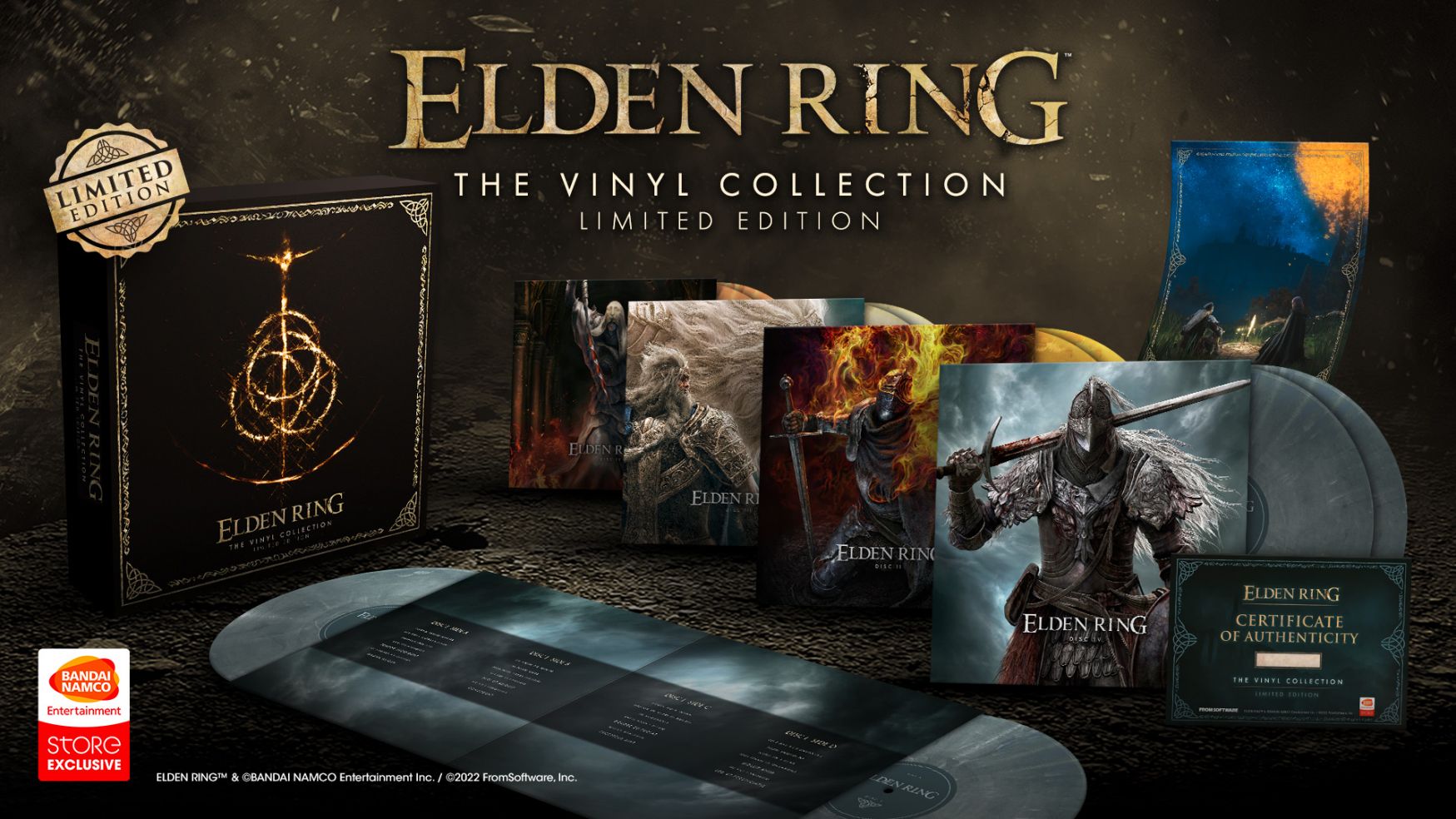 ELDEN RING THE VINYL COLLECTION LIMITED EDITION Store Bandai