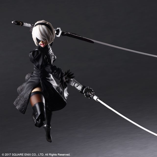 Nier Automata Play Arts Kai Action Figure B Yorha No Type B