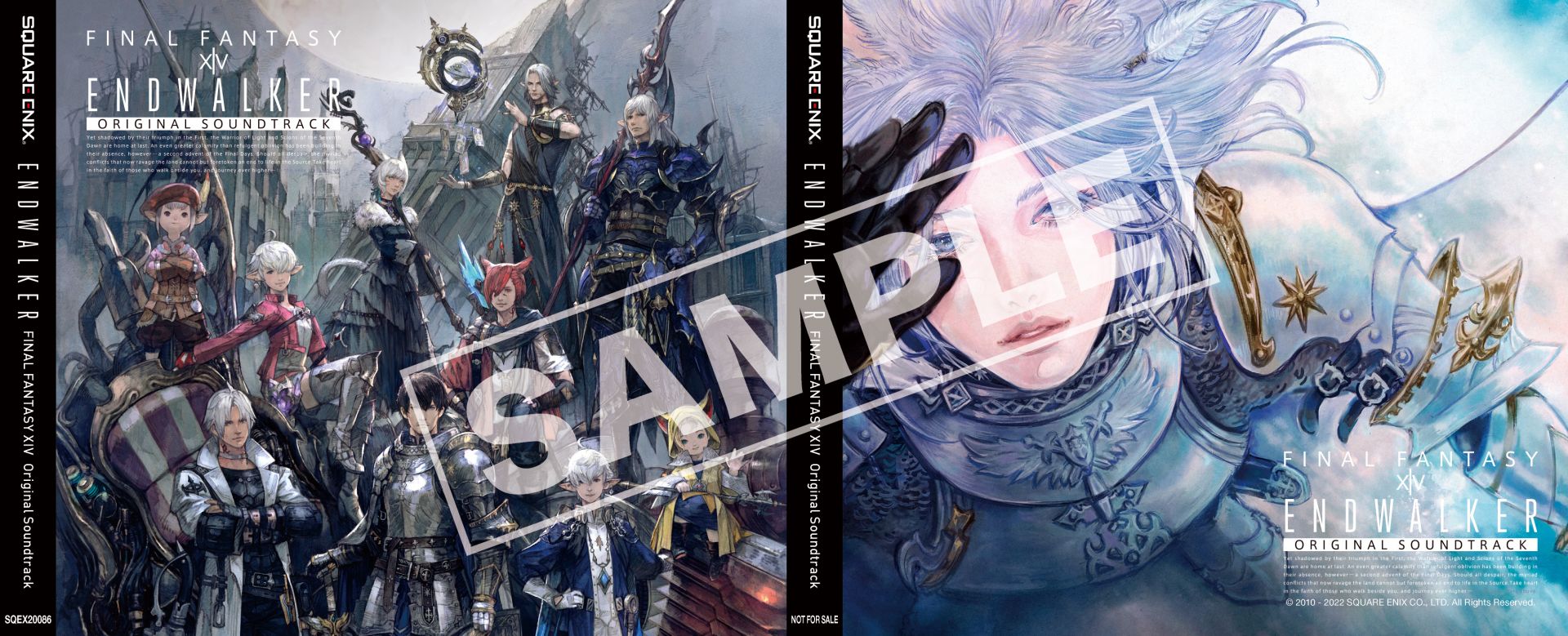 ENDWALKER FINAL FANTASY XIV Original Soundtrack BLU RAY Square