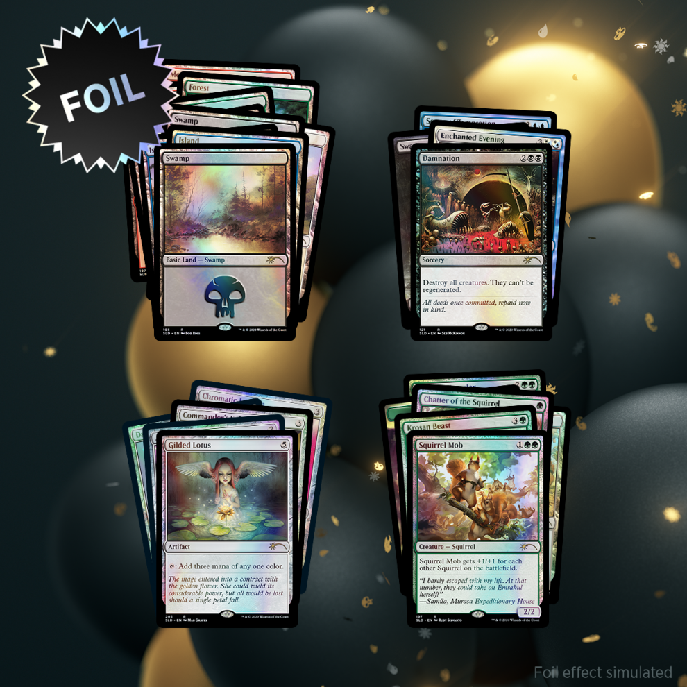 Secretversary Superdrop Foils Forever Bundle Secret Lair