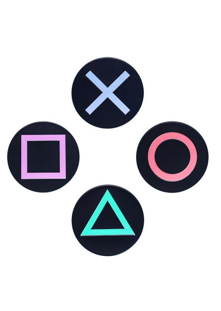 PALADONE PSN METAL COASTERS