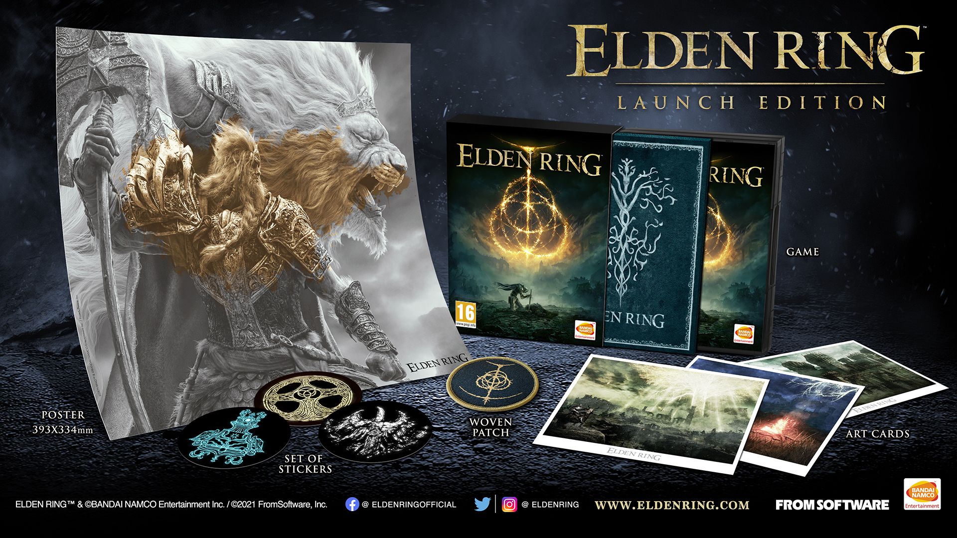 ELDEN RING LAUNCH EDITION [PS4] Store Bandai Namco ent.