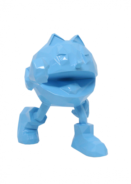 PAC-MAN x Orlinski : La escultura oficial - Azul (10 cm)