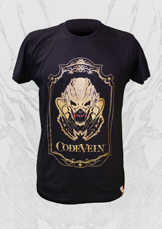 Code Vein Gasmask T Shirt Store Bandai Namco Ent