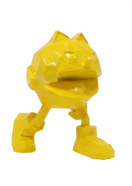 PAC-MAN x Orlinski : The official sculpture - Yellow (10 cm)