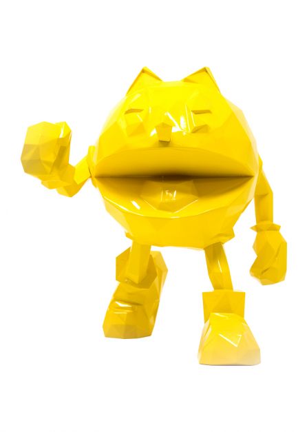PAC-MAN x Orlinski : The official sculpture - Yellow