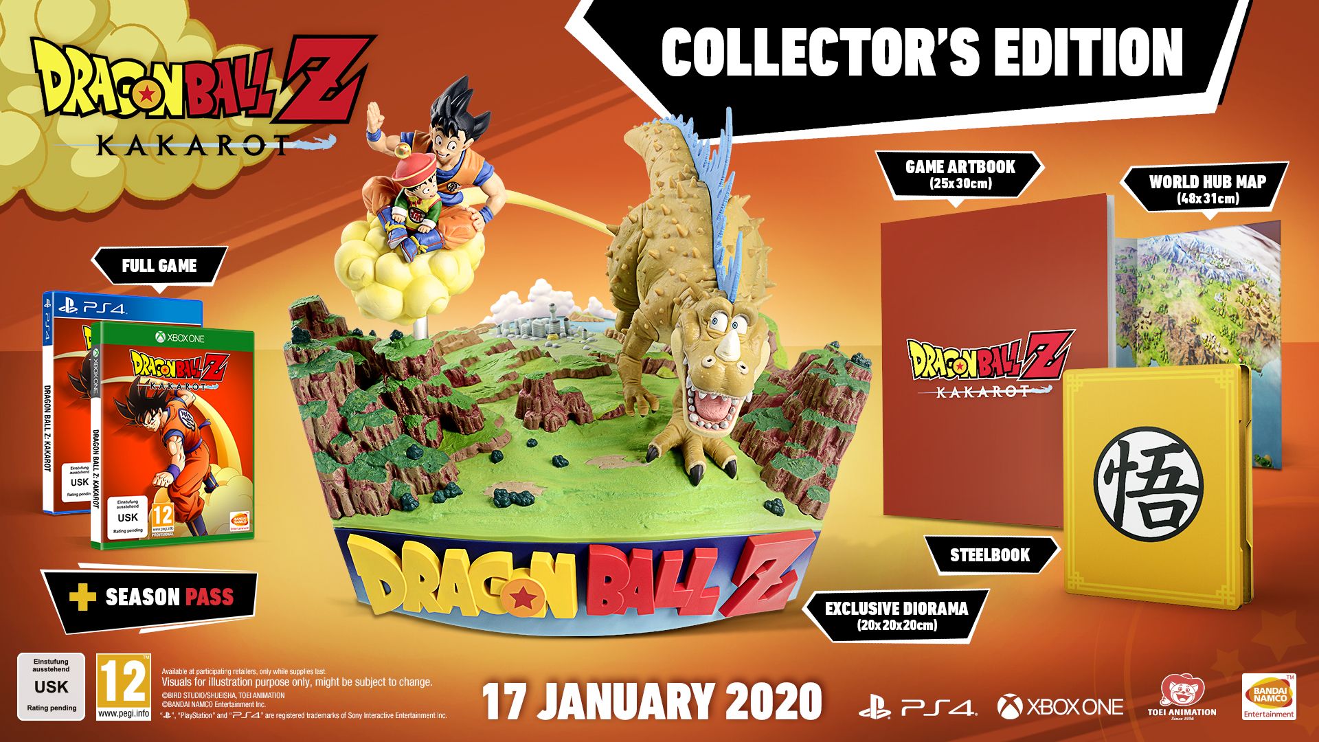 DRAGON BALL Z: KAKAROT - Collector's Edition [PS4 ...