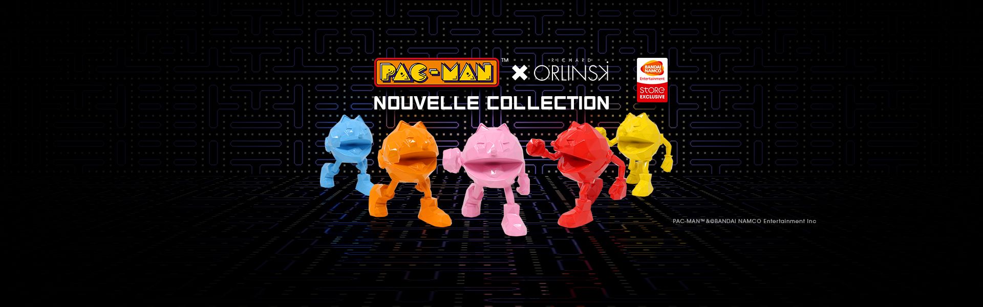 PAC-MAN x ORLINSKI : Nouvelle Collection