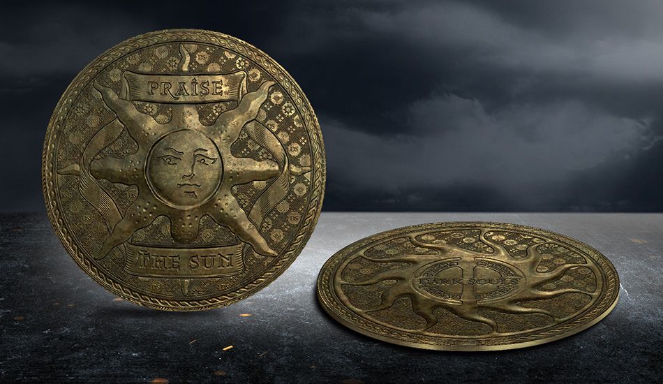 Dark Souls Embleme Collection Praise The Sun Edition Bronze Store Bandai Namco Ent