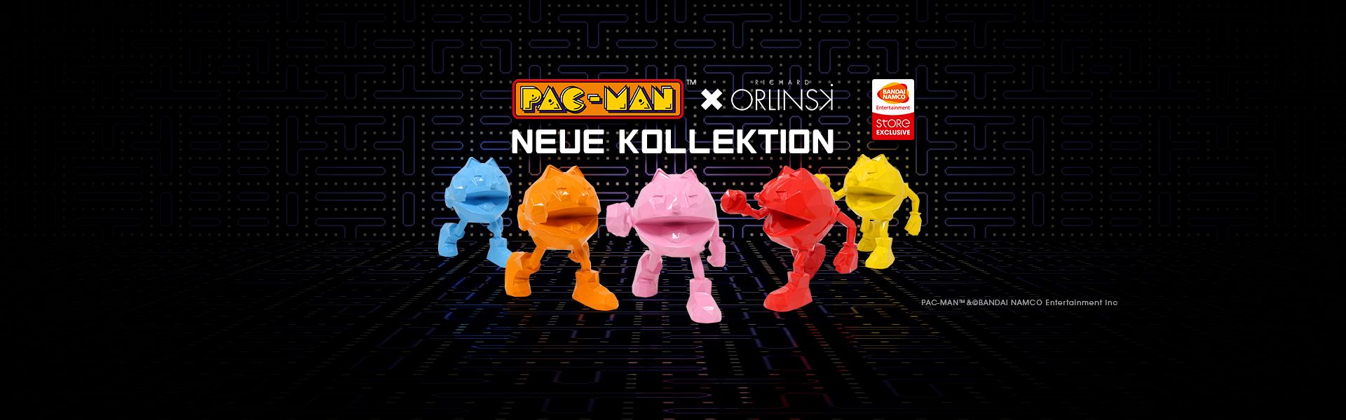 PAC-MAN x ORLINSKI : Neue Kollektion