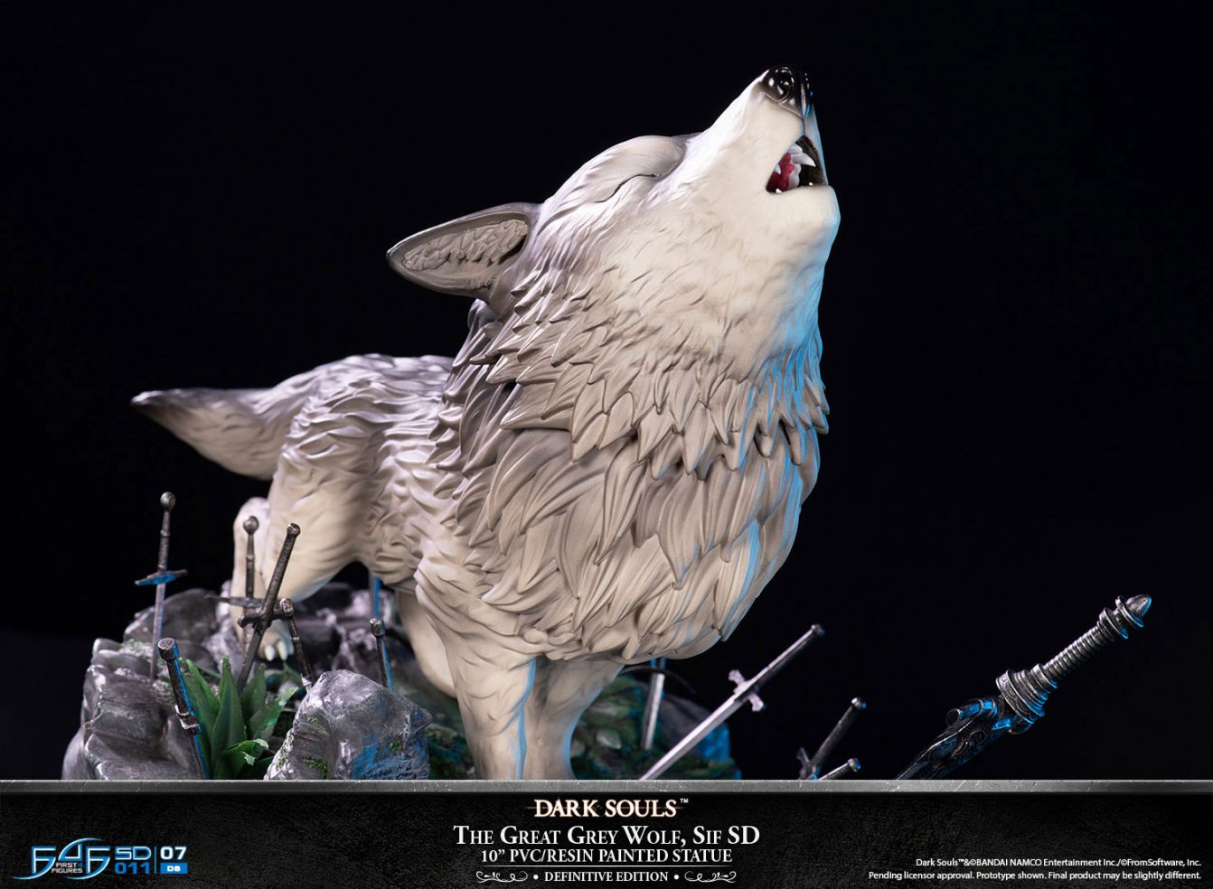 DARK SOULS THE GREAT GREY WOLF SIF STATUE (DEFINITIVE EDITION)