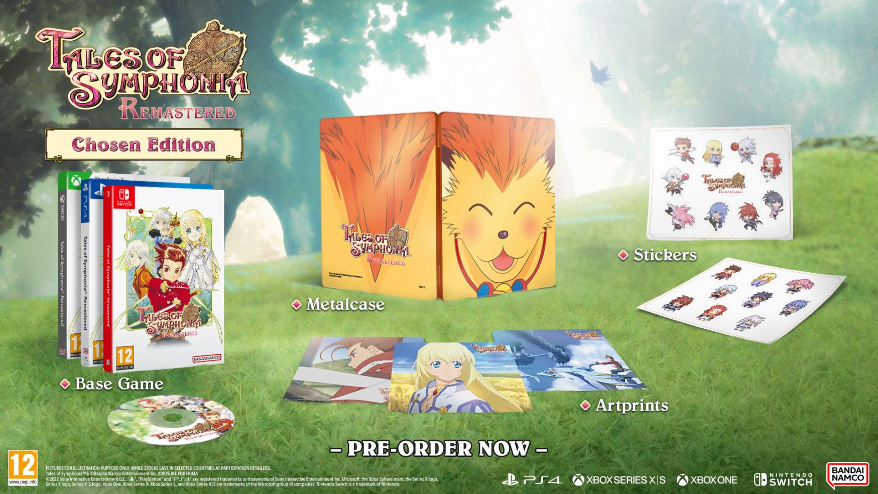 TALES OF SYMPHONIA REMASTERED - CHOSEN EDITION [SWITCH] | Store Bandai ...