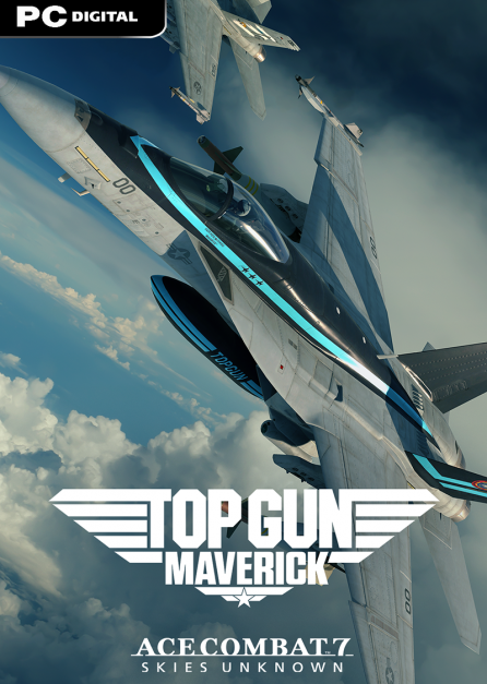 ACE COMBAT 7: SKIES UNKNOWN TOP GUN: MAVERICK AIRCRAFT SET [PC Download] DLC