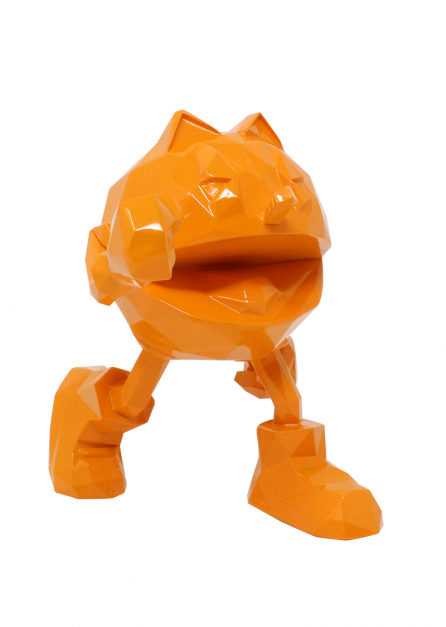 PAC-MAN x Orlinski : Die offizielle Statue - Orange (10 cm)