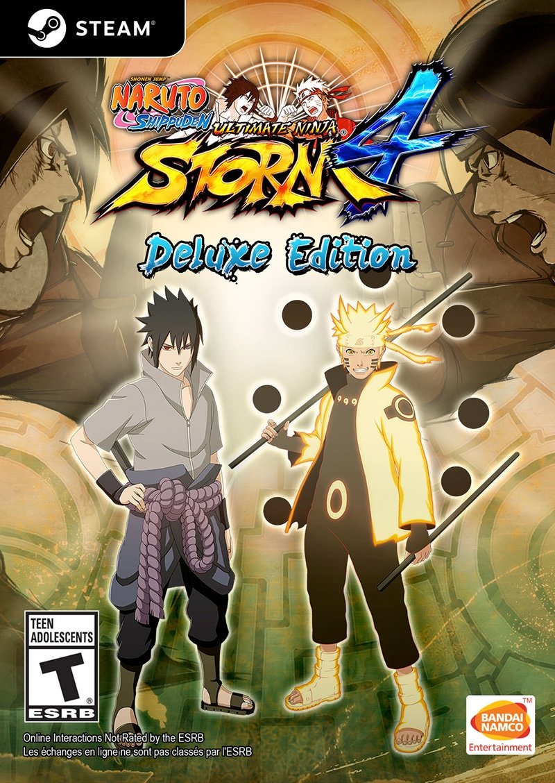 Naruto Shippuden Ultimate Ninja Storm 4 Deluxe Edition Steam Key Bandai Namco Store