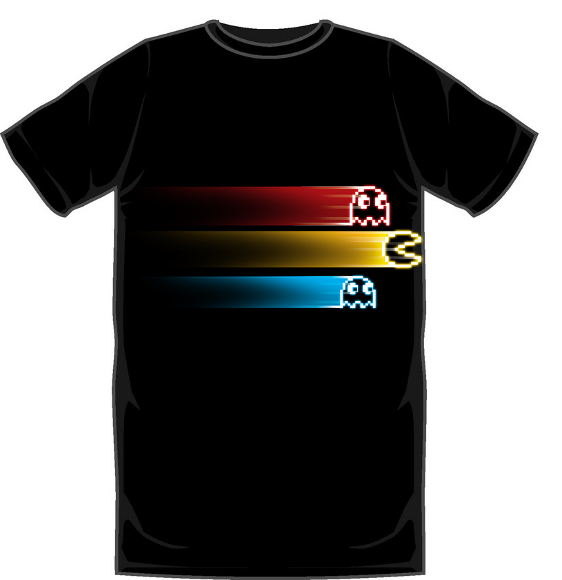 t shirt pac man