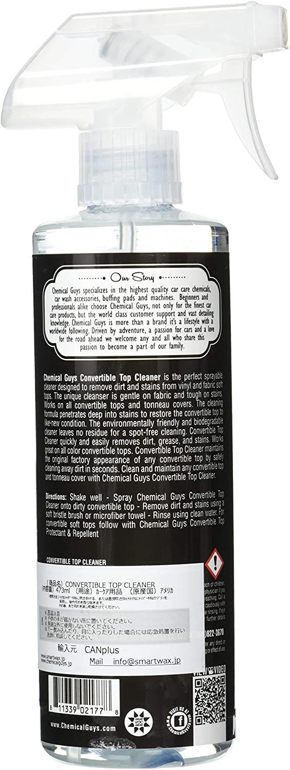 Convertible Top Cleaner Chemical Guys Chemical Guys Store