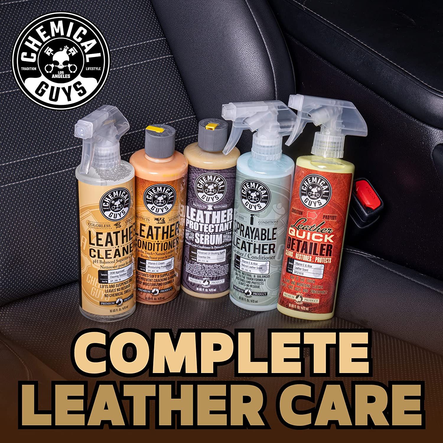 Leather Cleaner - Colorless & Odorless Super Clean