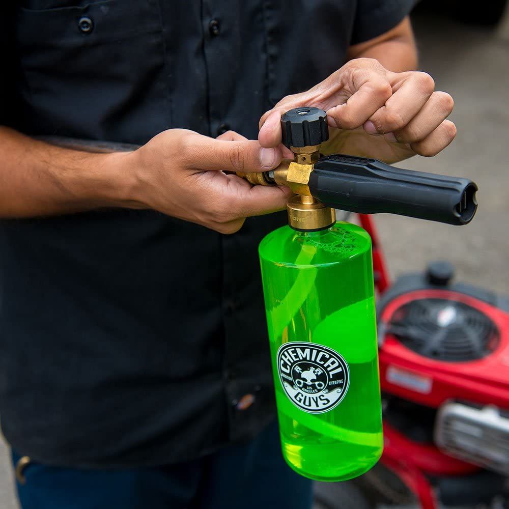 Heavy Duty HD TORQ Foam Cannon Replacement Bottle, Clear Chemical