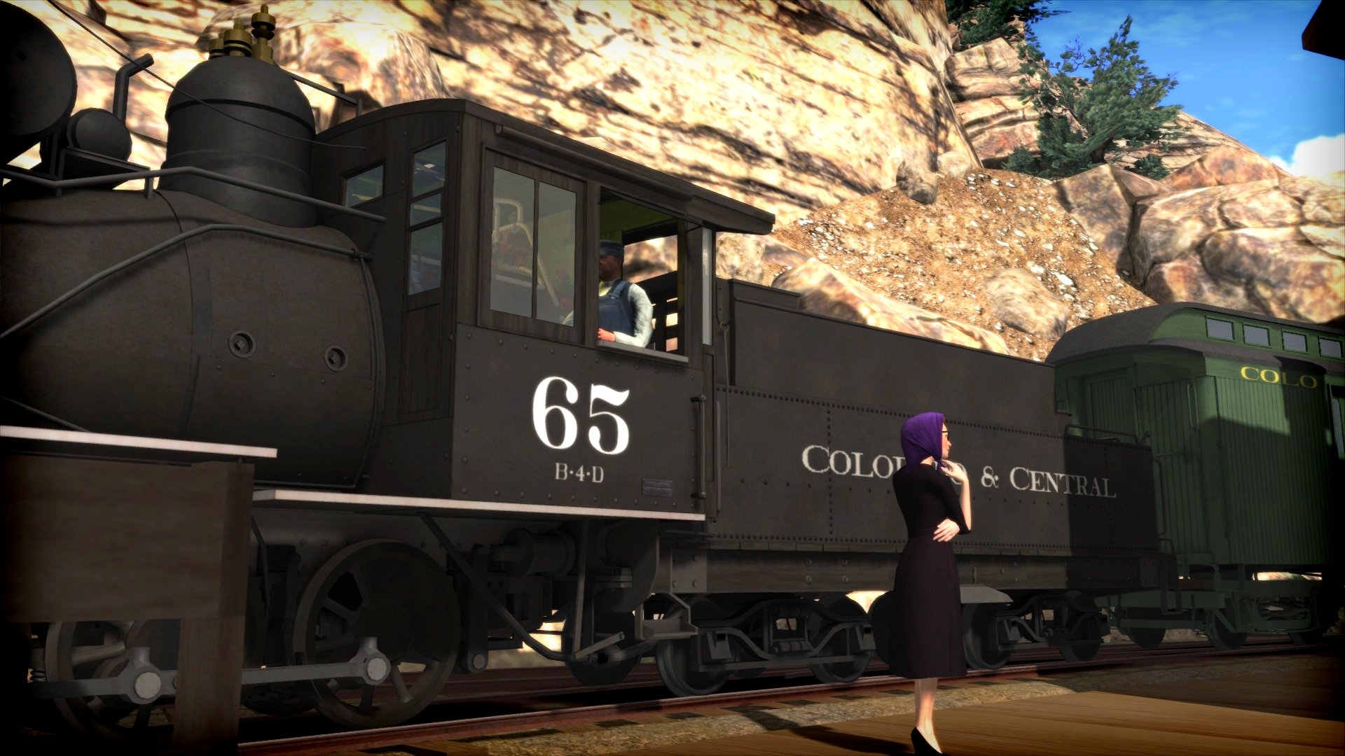 clear creek narrow gauge train simulator pro