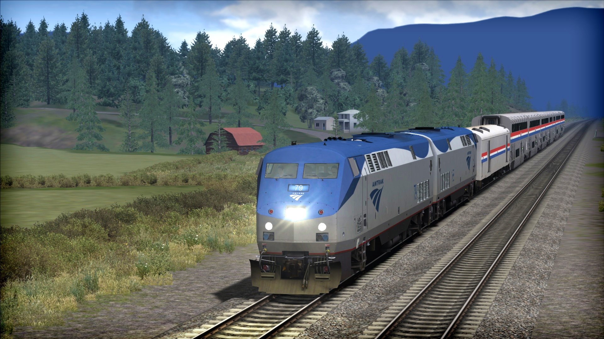 Amtrak P42 DC 'Empire Builder' Loco AddOn Dovetail Store