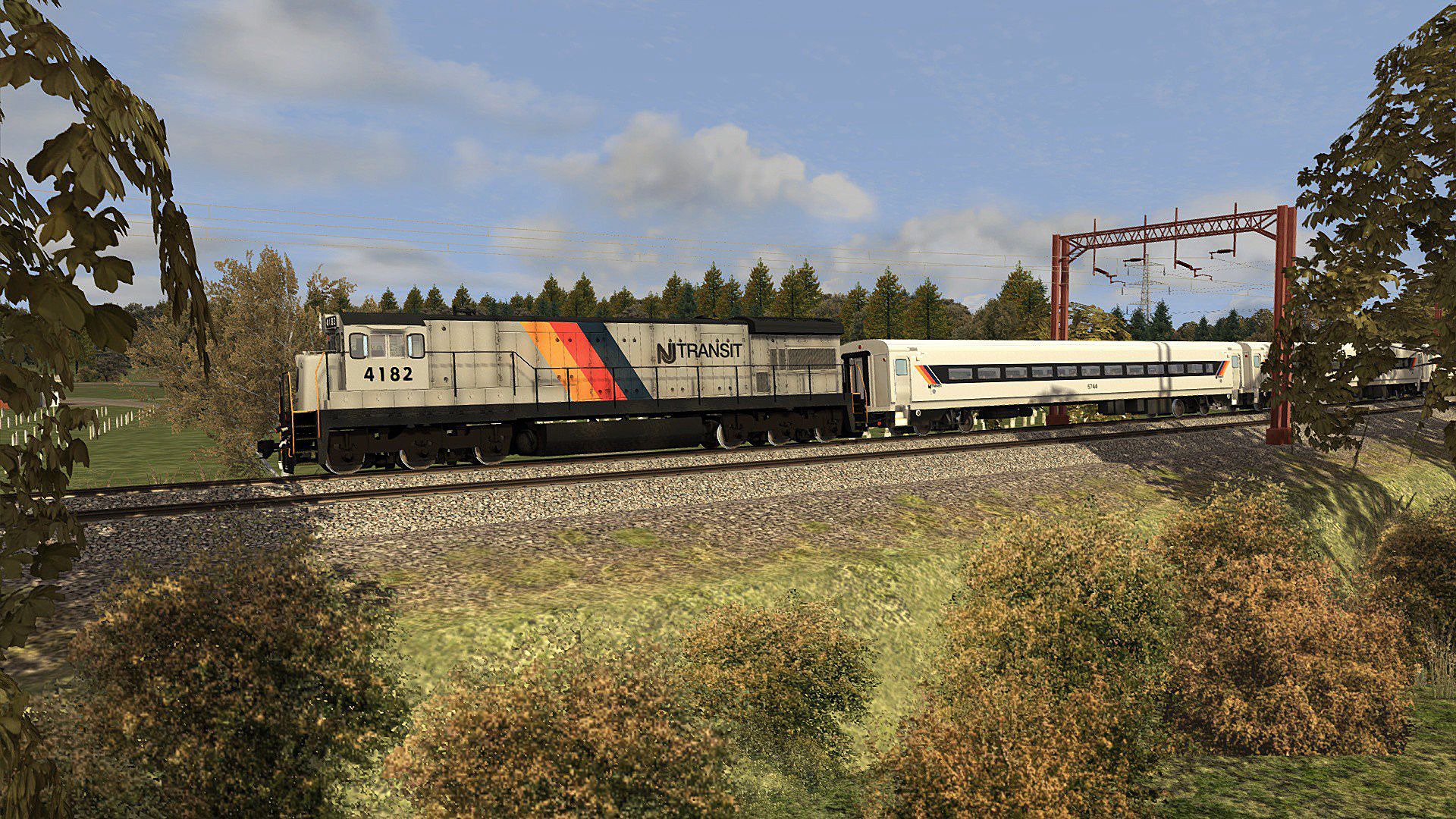 Train Simulator Nj Transit U34ch Loco Add On Dovetail Store - roblox new jersey transit