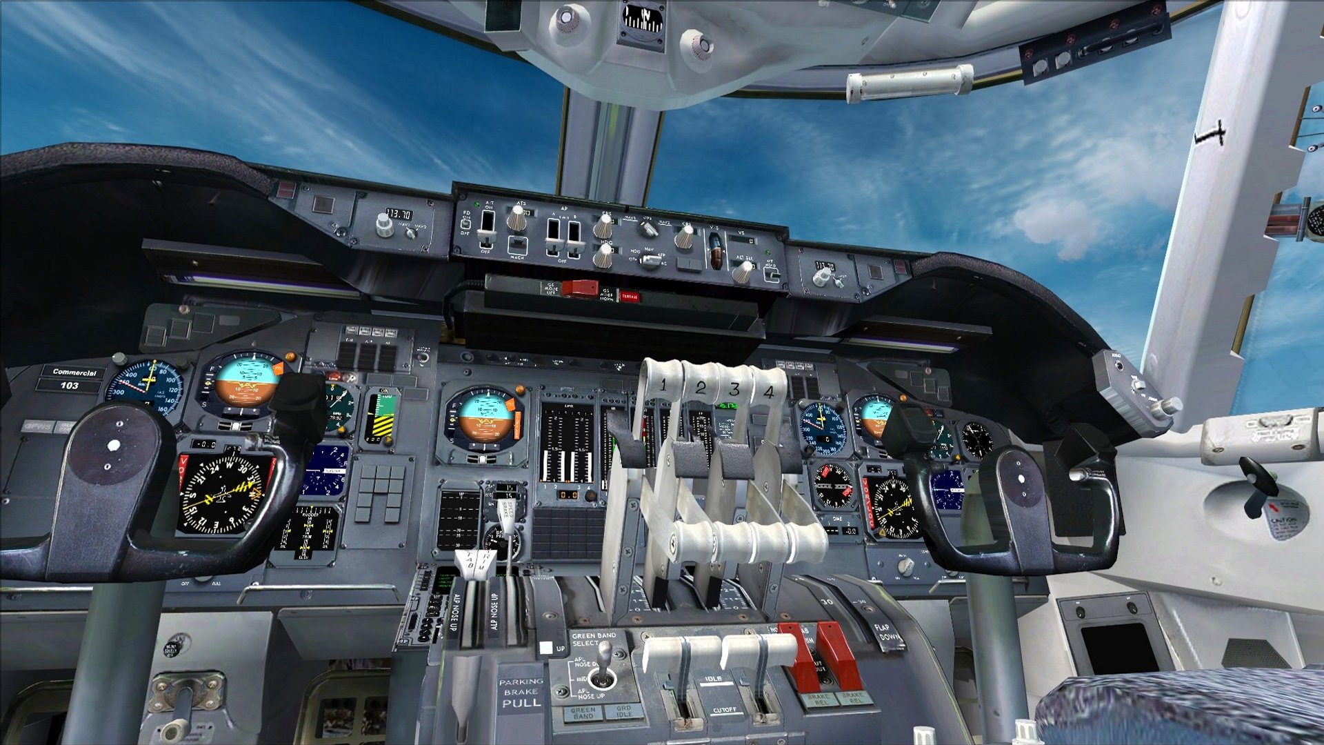 747-200 Cockpit