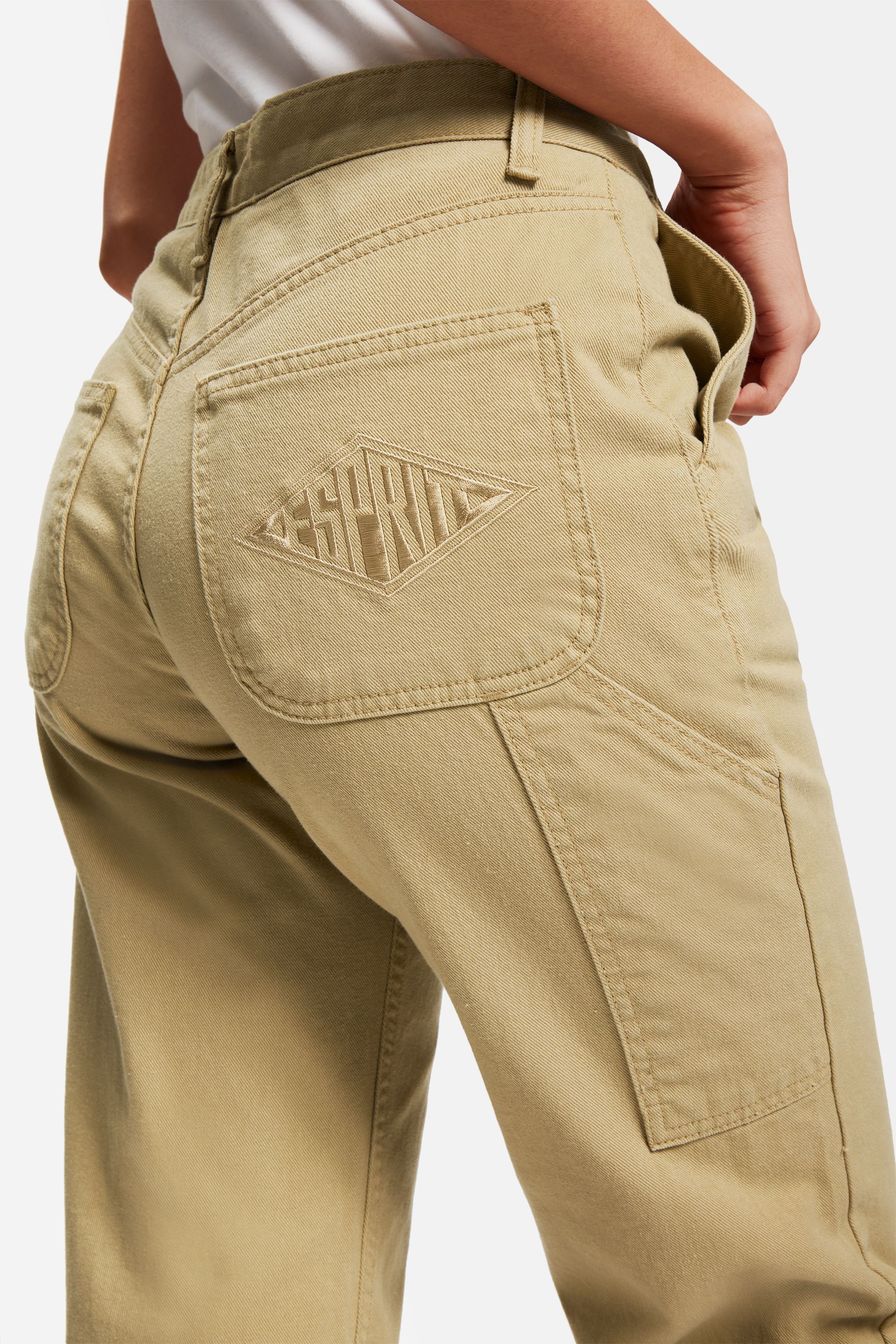 Esprit  Pants  Jumpsuits  Edc By Esprit Denim Khaki Cargo Pants   Poshmark