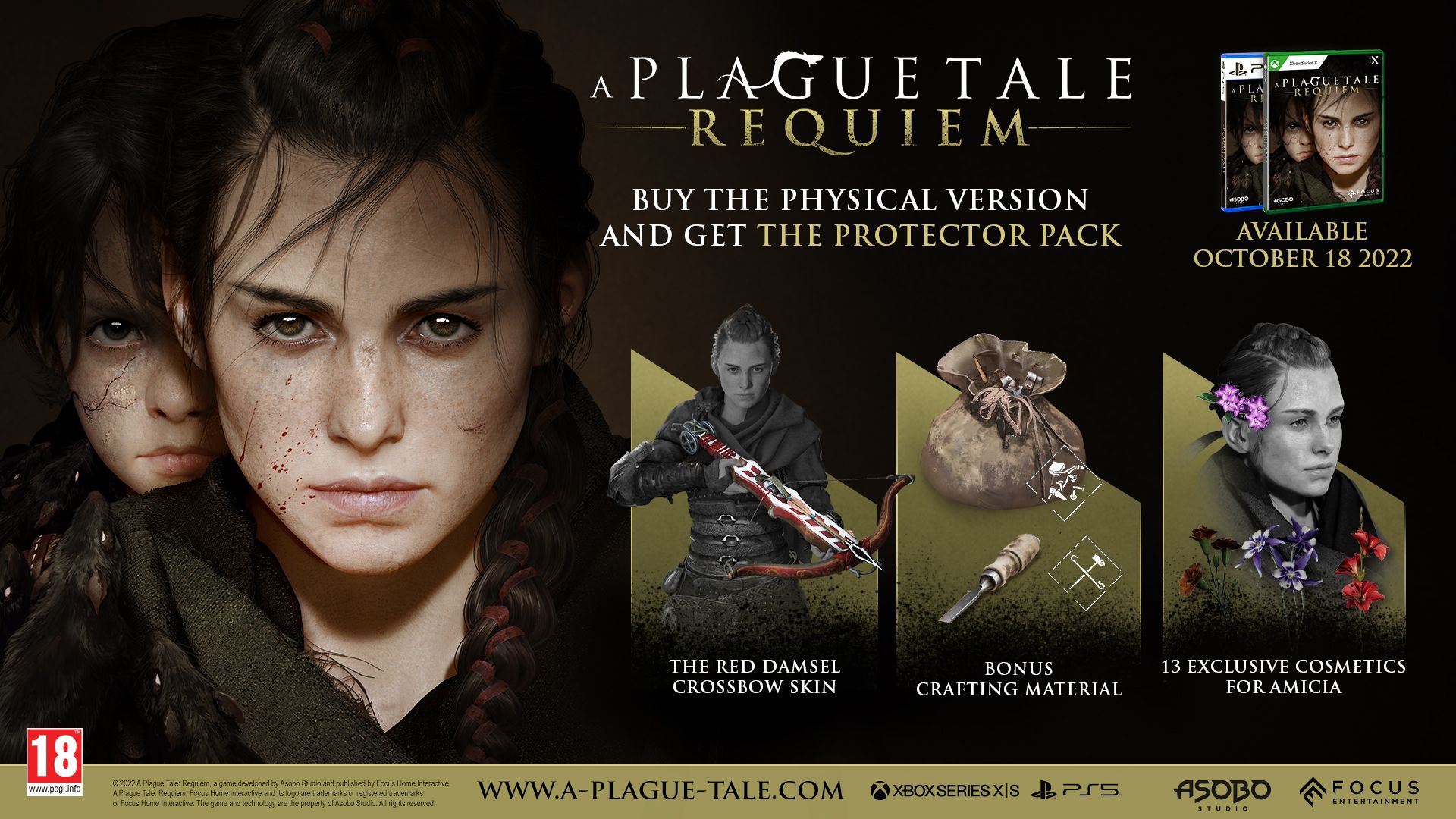 A Plague Tale Requiem- Campanha terá cerca de 18 horas de duração