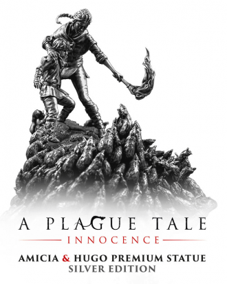 A Plague Tale: Innocence - Amicia & Hugo Premium Statue - Silver Edition - Xbox  Series X, S