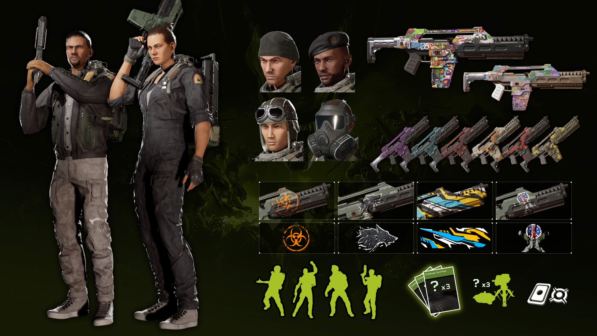 Aliens fireteam elite outfits