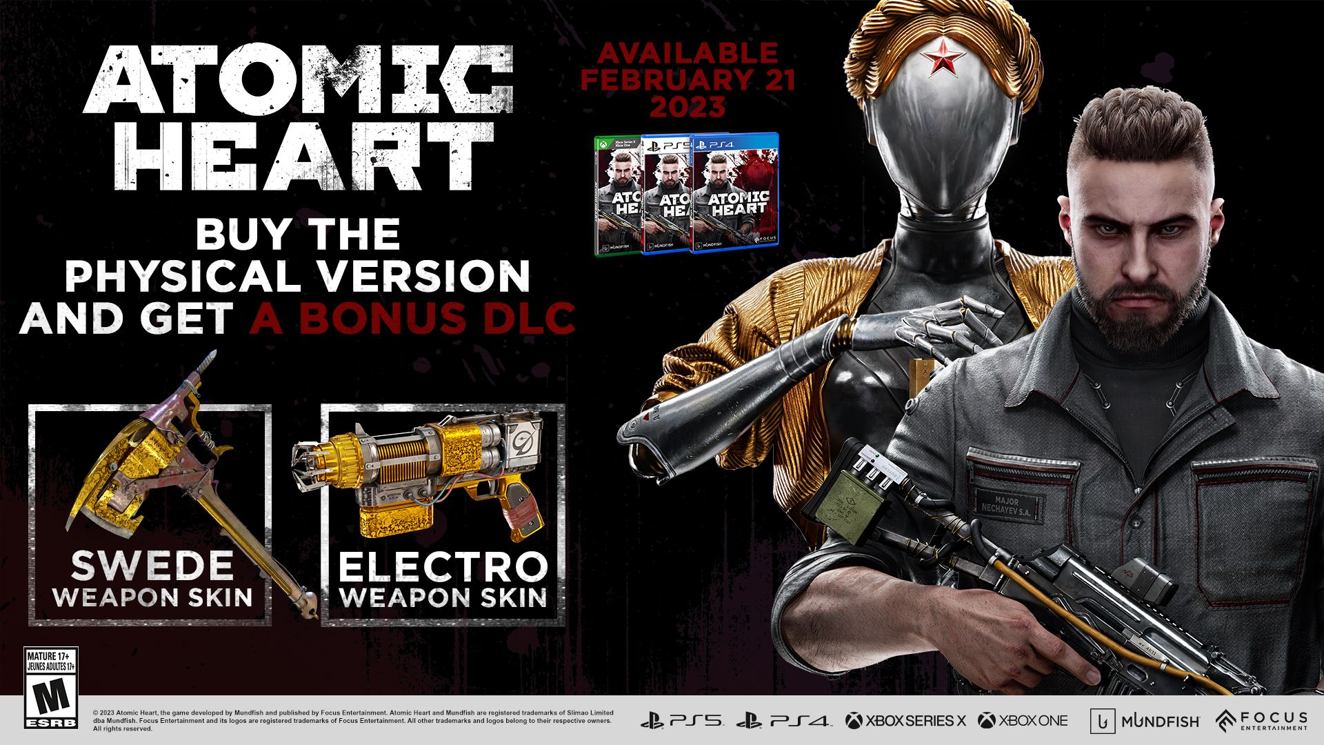 New Atomic Heart DLC means huge flash sale