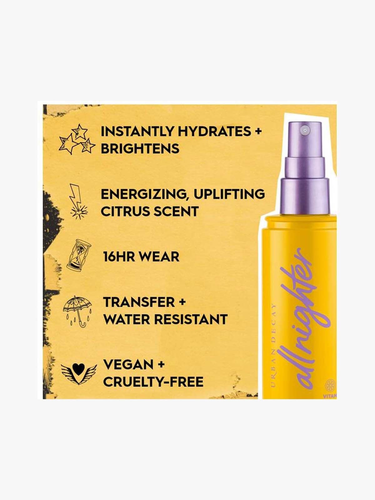 Urban Decay All Nighter Setting Spray Vitamin C | L'Oréal Family & Friends