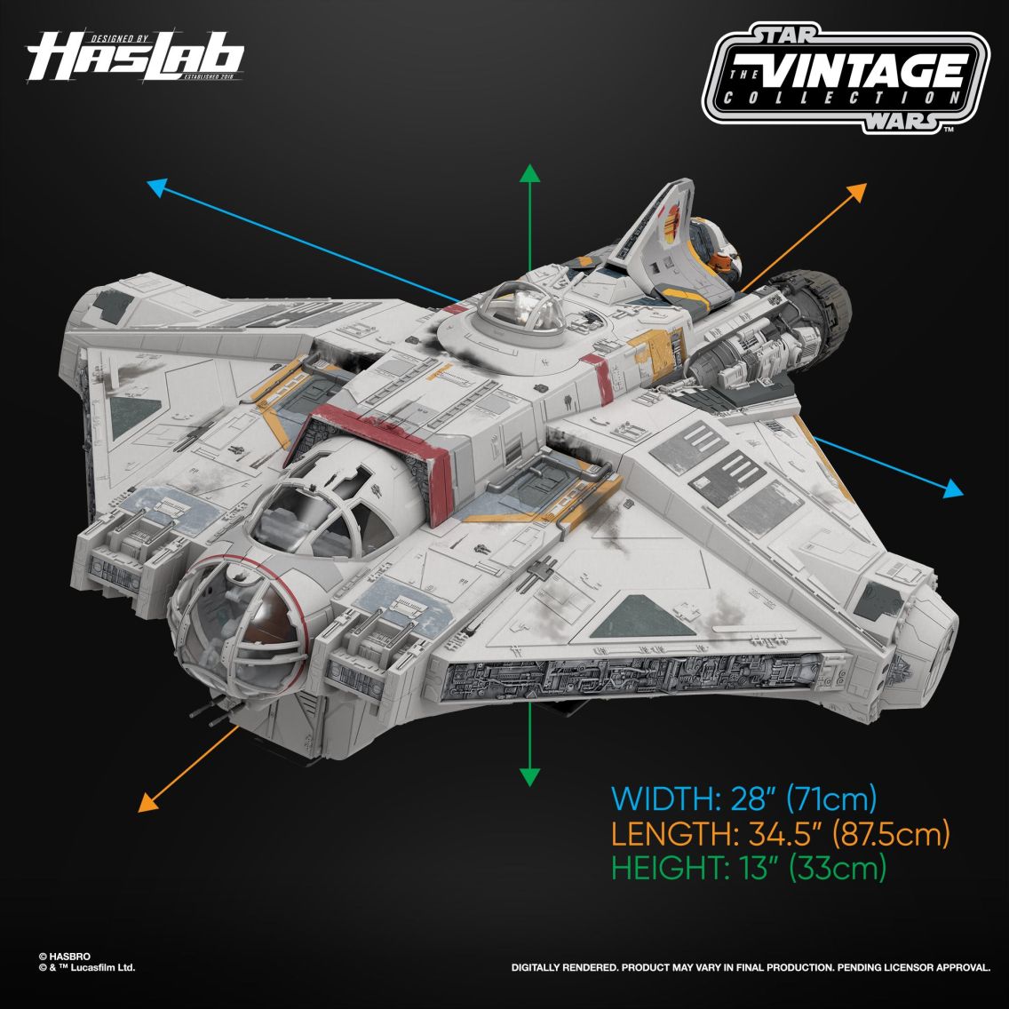 Star Wars The Vintage Collection The Ghost HasLab | Hasbro Pulse