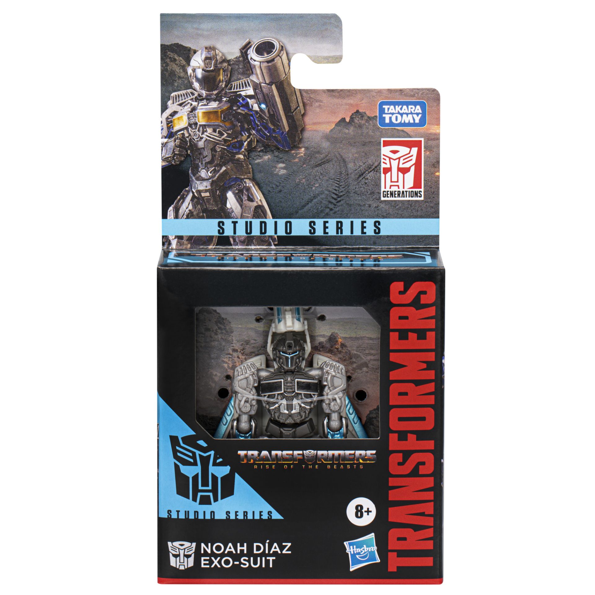 Transformers Toys Studio Series Transformers: Rise of the Beasts Core Noah  Díaz Exo-Suit Toy, 3.5-inch, Action Figures For Boys And Girls Ages 8 and  Up