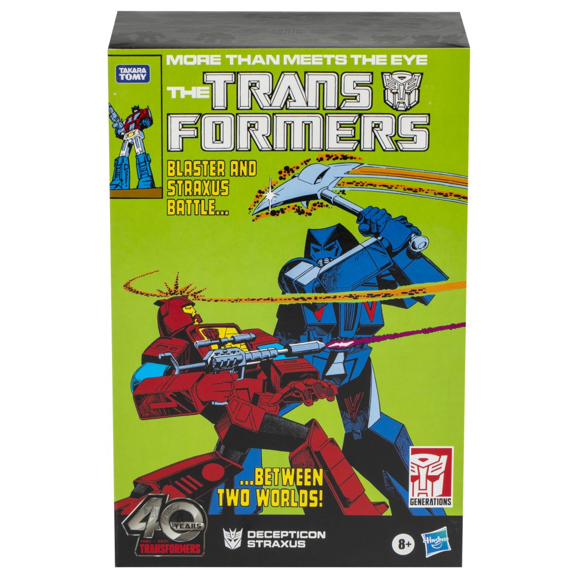 Transformers 世代40 週年漫畫版狂派斯塔薩斯動作玩偶，變形金剛
