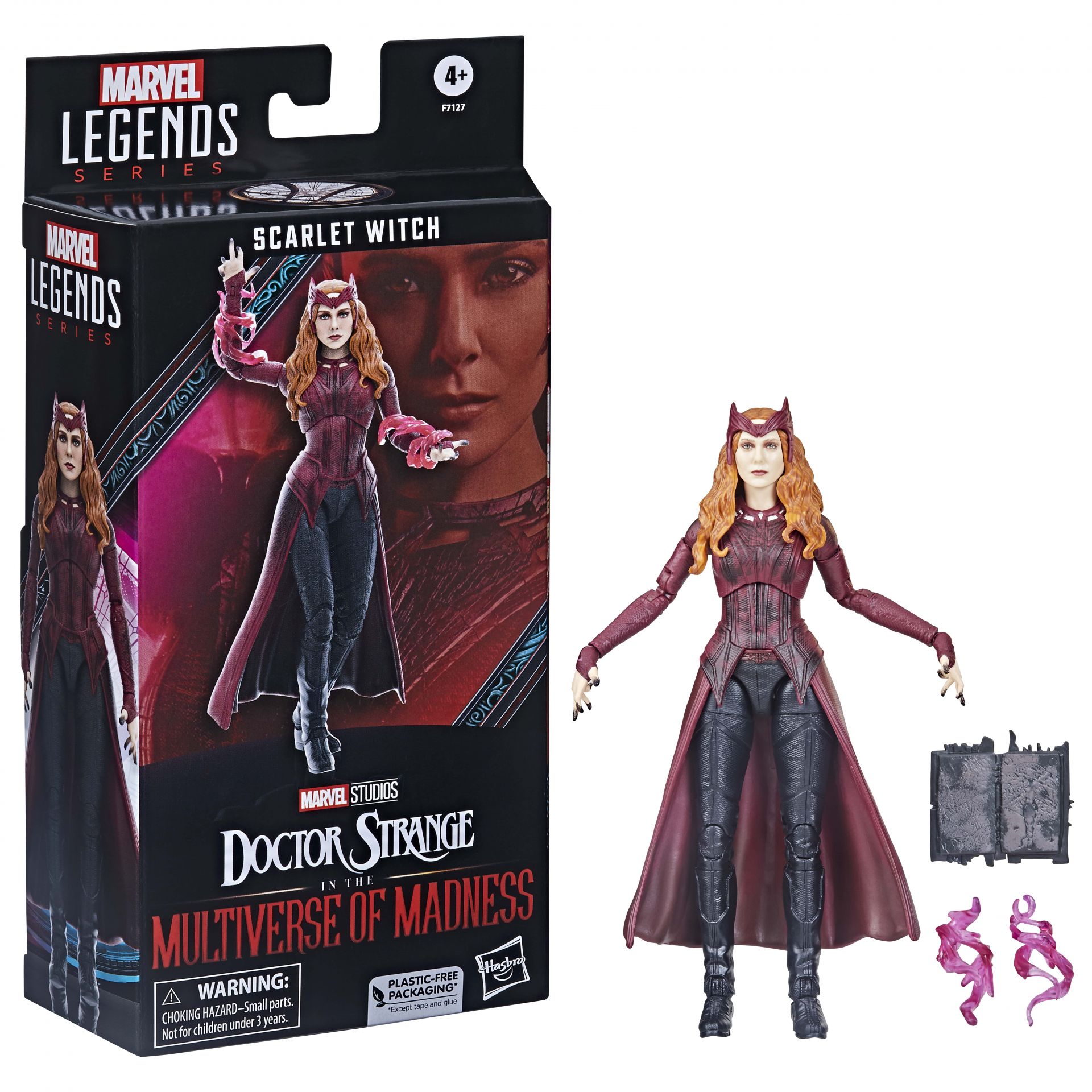 Marvel Legends Series Scarlet Witch Retro Action Figure Toy, 4