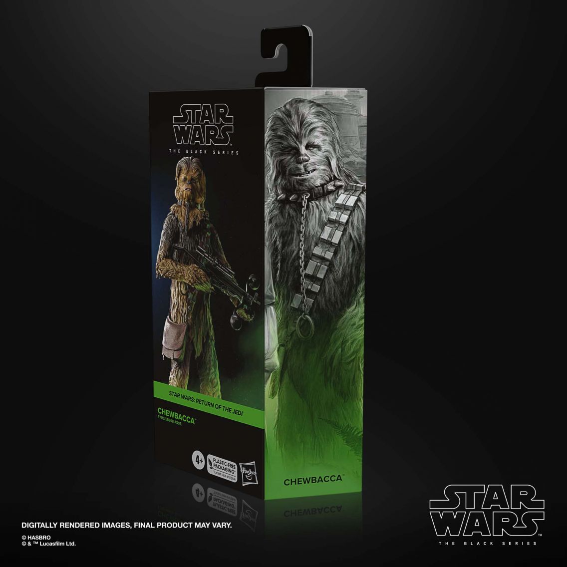 Star Wars The Black Series Chewbacca, Star Wars: Return of the Jedi 6 ...