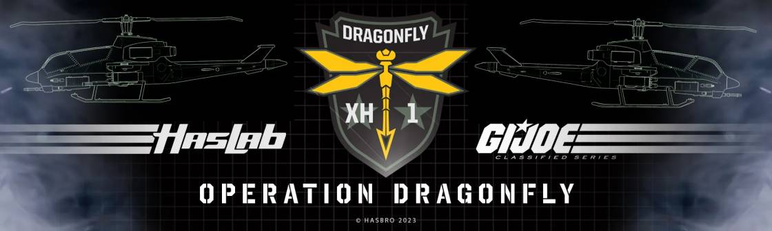 G.I. Joe Classified Series: G.I. Joe Assault Copter Dragonfly (XH-1)