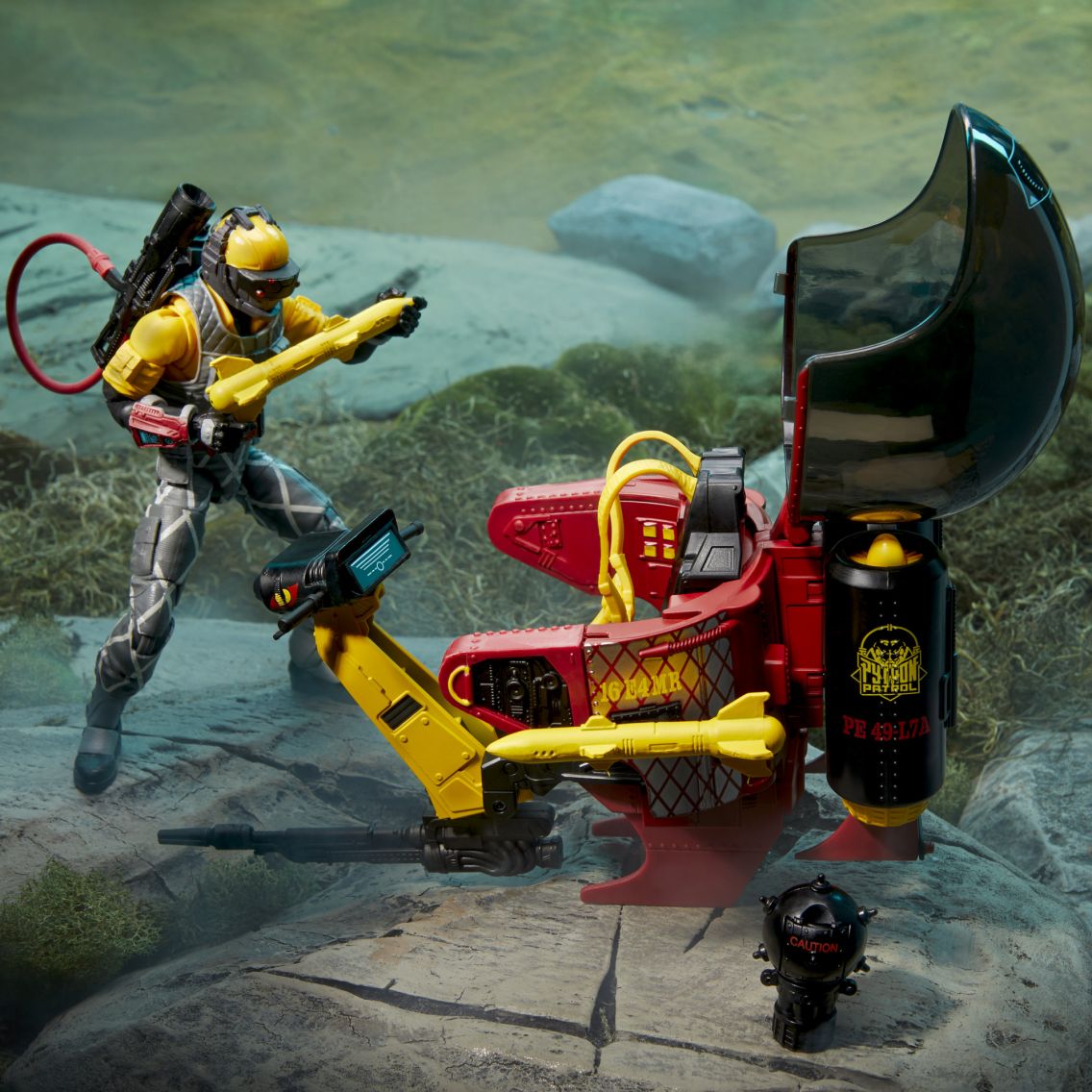 G.I. Joe Classified Series Python Patrol Tele-Viper & Cobra