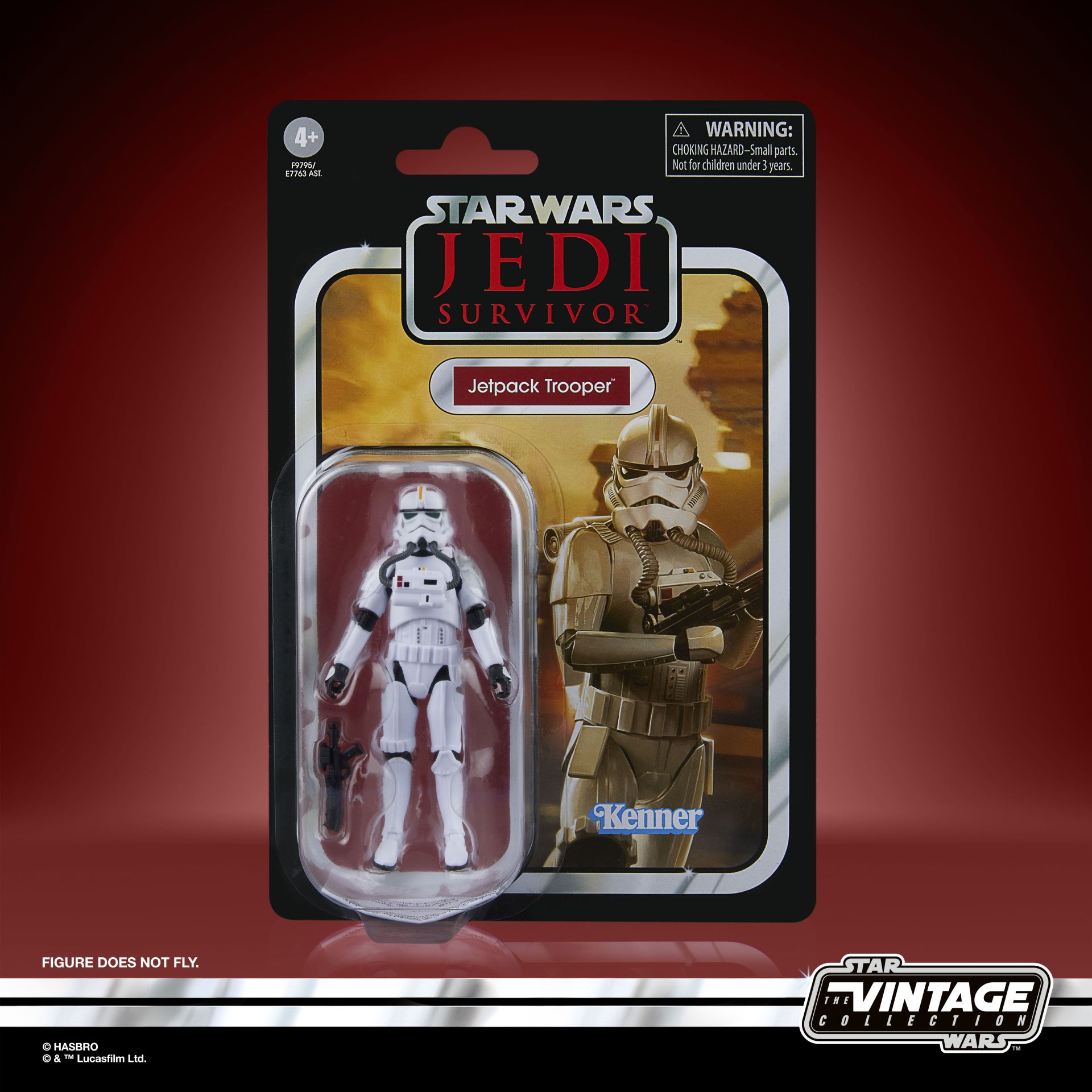 Star Wars The Vintage Collection Jetpack Trooper, Star Wars Jedi: Survivor  3.75 Inch Collectible Action Figure | Hasbro Pulse