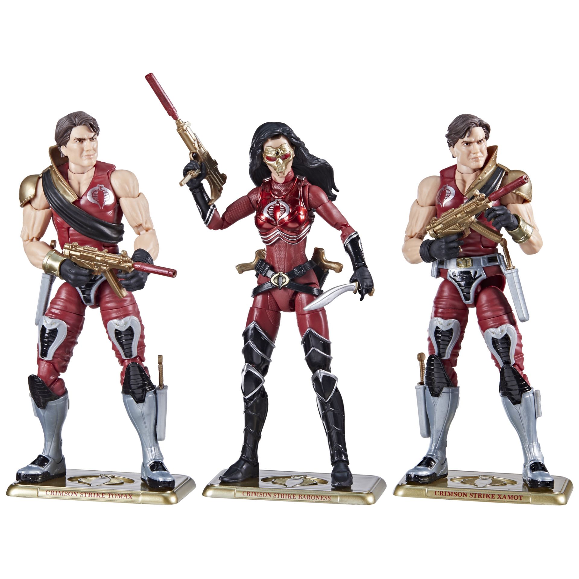 G.I. Joe Classified Series Crimson Strike Team: Baroness, Tomax