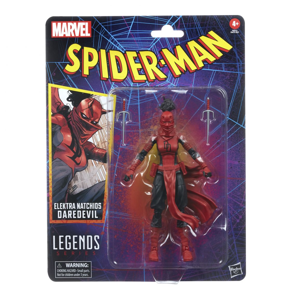 Marvel Legends Series Elektra Natchios Daredevil, Collectible 6 Inch Action  Figures, 2 Accessories | Hasbro Pulse