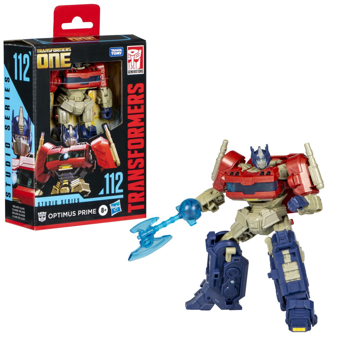 Transformers Toys Studio Series Deluxe Transformers One 112 Optimus Prime 4.5 inch Converting Action Figure 8 Hasbro Pulse