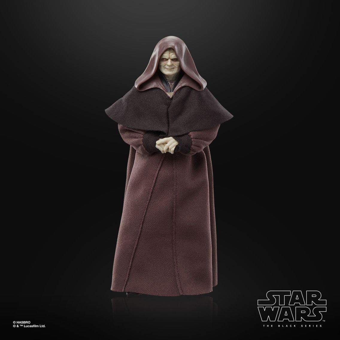 Star Wars The Black Series Darth Sidious, Star Wars Revenge of the Sith Collectible 6 Inch