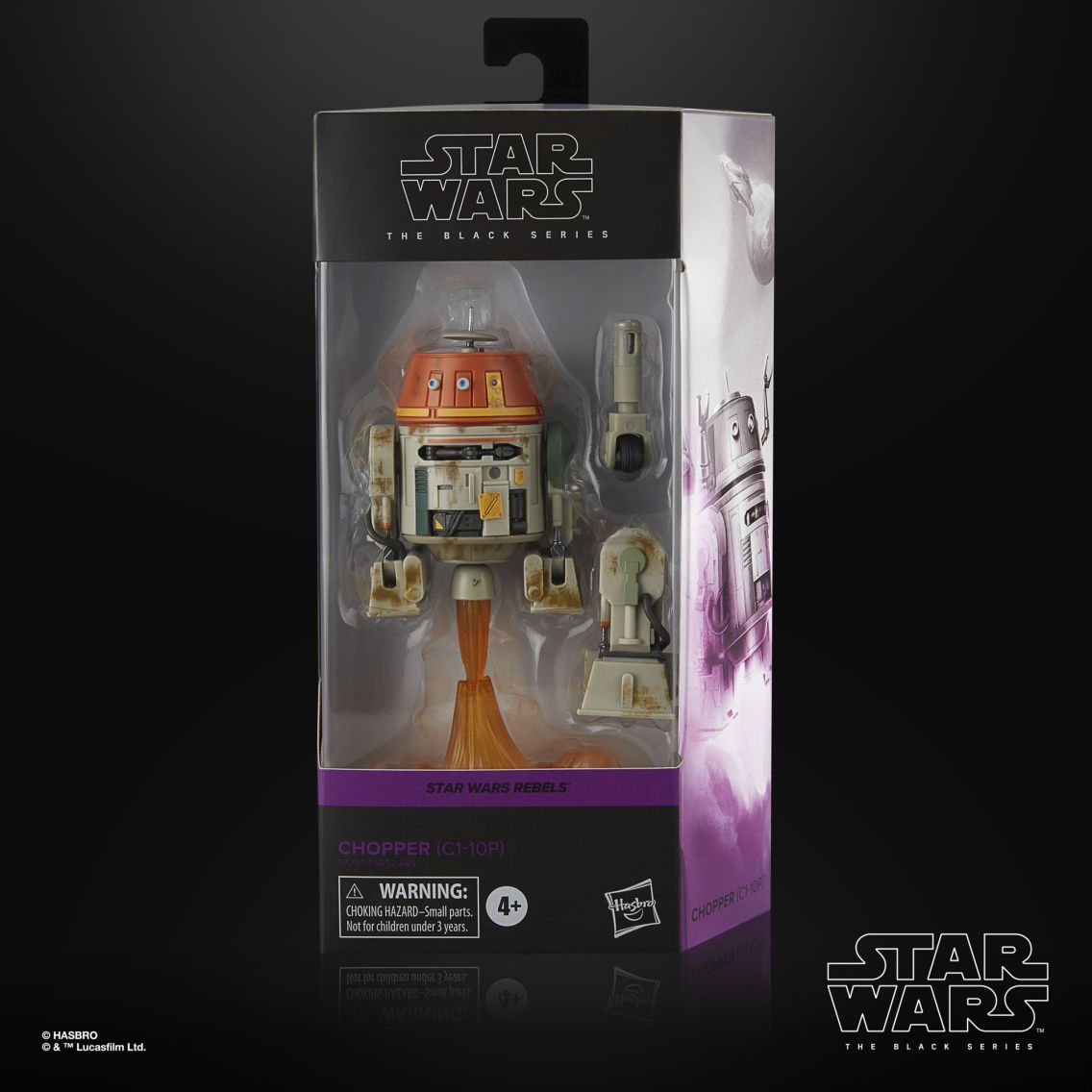 Amazon.com: STAR WARS The Black Series Chopper (C1-10P