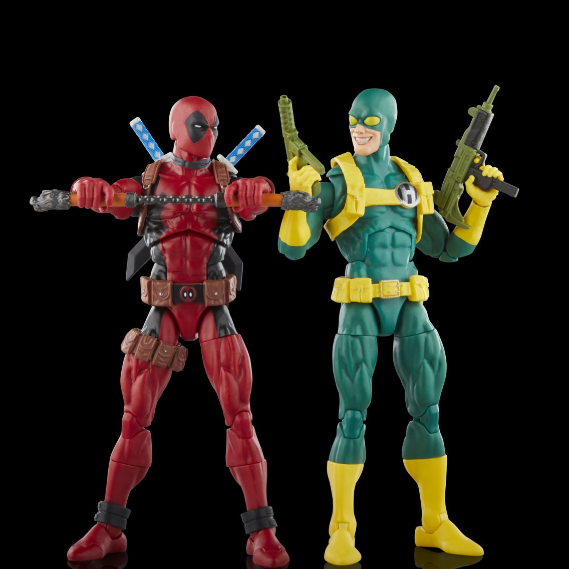 Marvel Legends Series Deadpool and Bob, Agent of Hydra, 2 ComicsInspired 6 Inch Action Figures