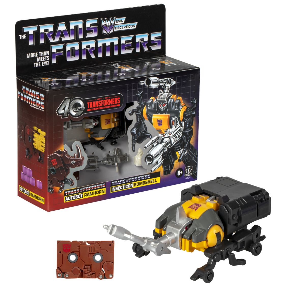Transformers Toys Retro 40th Anniversary G1 Bombshell Toy