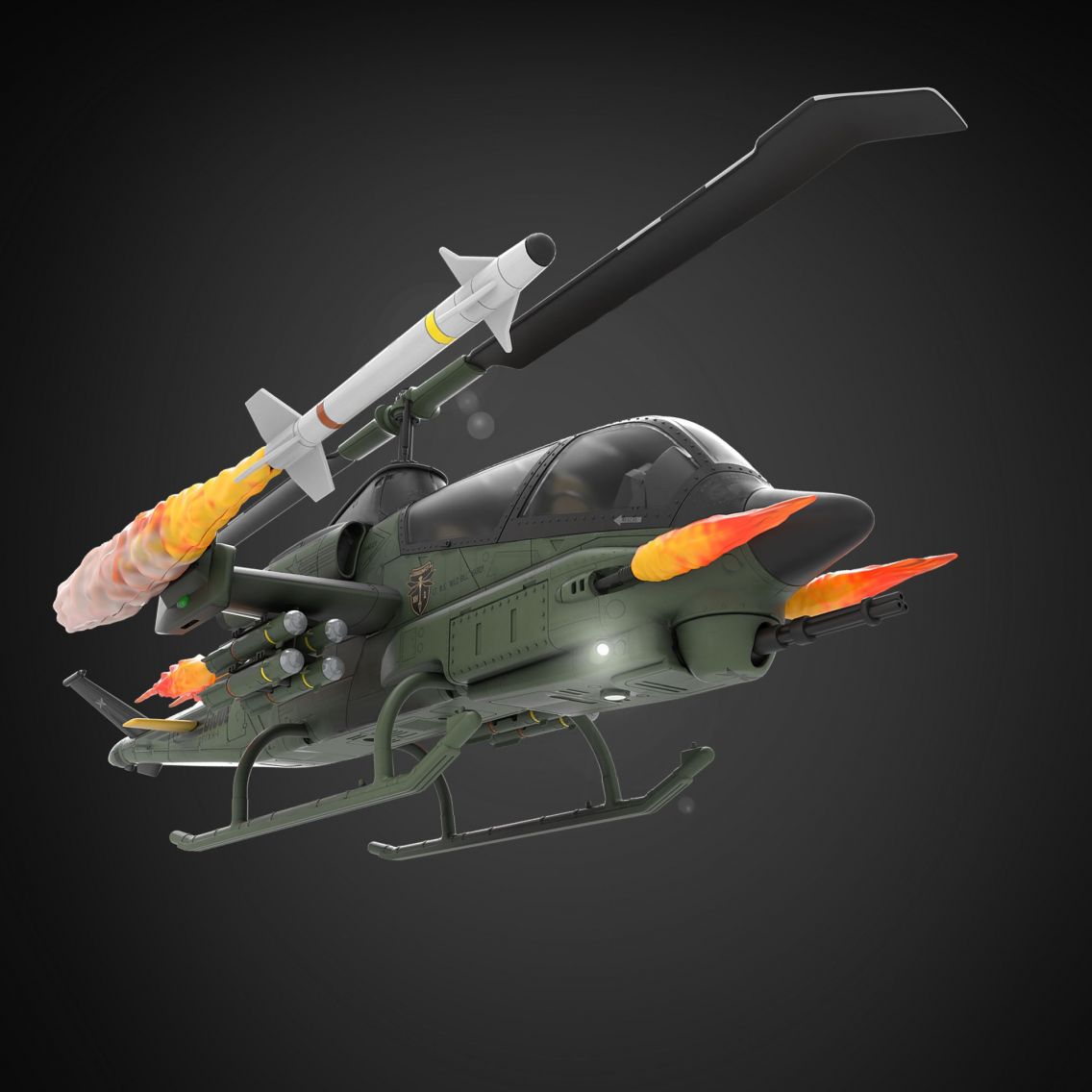 Haslab G.I.ジョー クラシファイド ドラゴンフライ (フィギュア無し) G.I. Joe Classified Series G.I. Joe Assault Copter Dragonfly