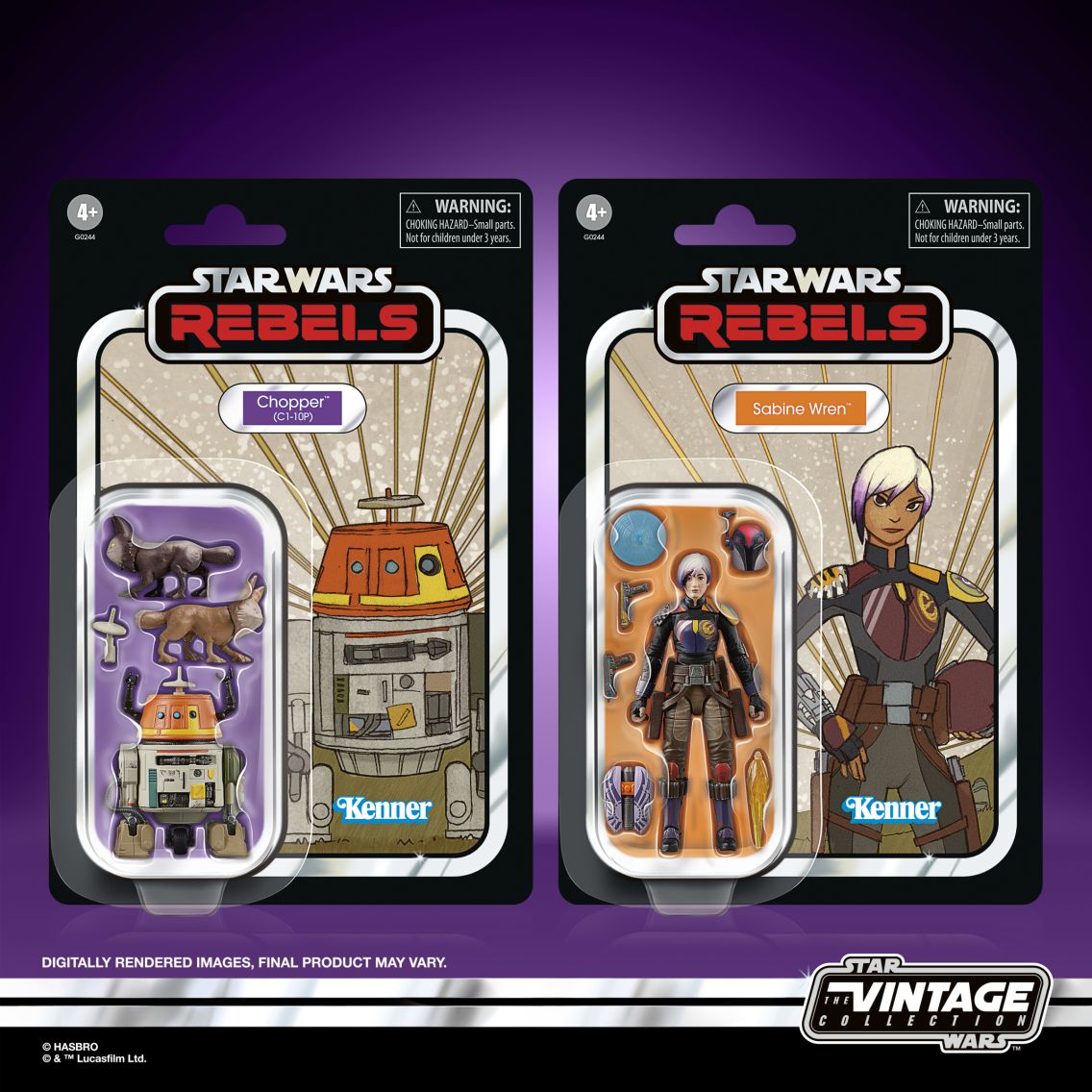 Star Wars The Vintage Collection Sabine Wren & Chopper (C1-10P